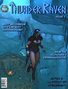 Issue #1 of the Thunder Raven comic.