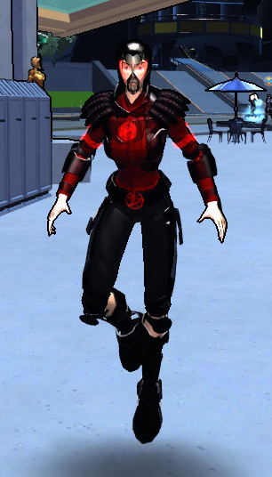 Psionic enhancement crystalline armor from Project Poltergeist, worn recently, in Millennium City