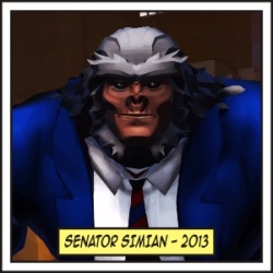 Senator Simian, 2013